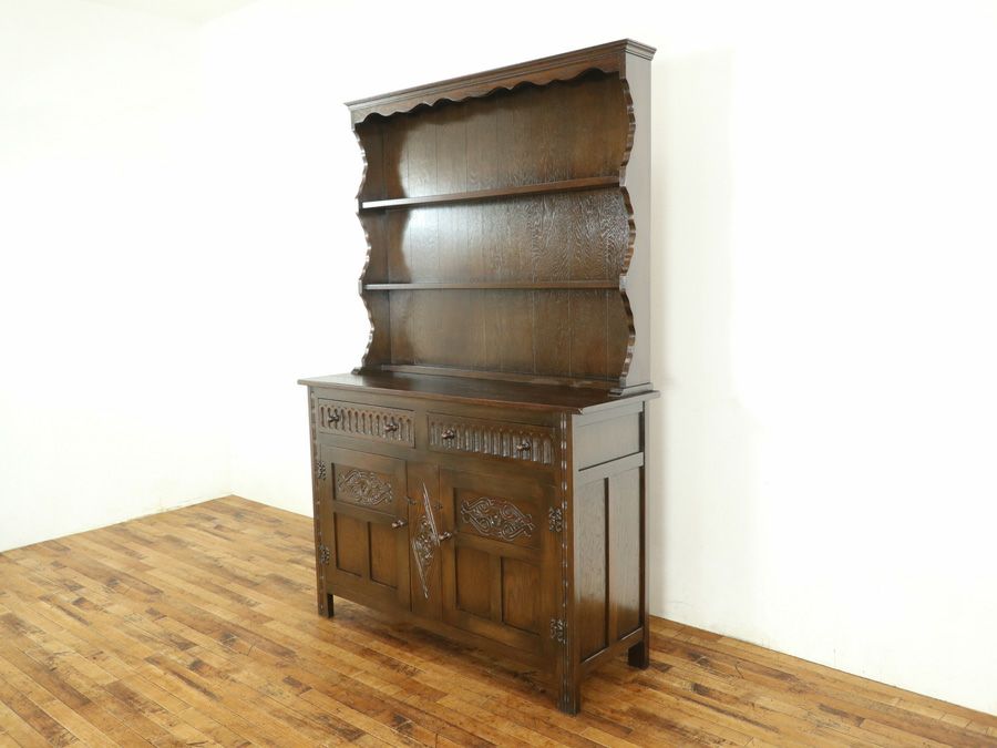 イギリスアンティーク家具カップボード 59691