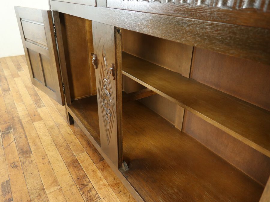 イギリスアンティーク家具カップボード 59691