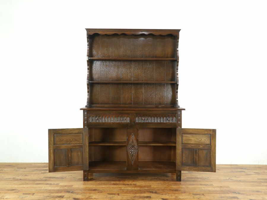 イギリスアンティーク家具カップボード 59691