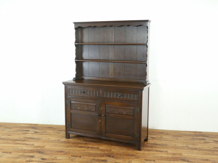 イギリスアンティーク家具カップボード 59690