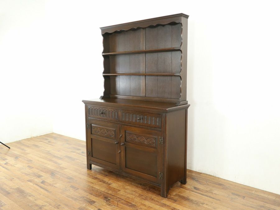 イギリスアンティーク家具カップボード 59690