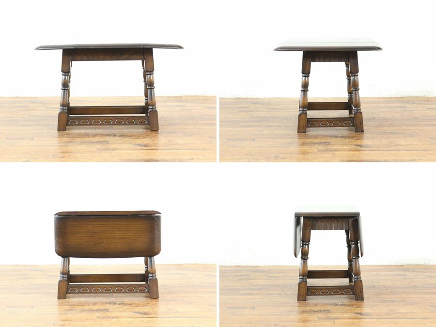 アンティーク家具拡張式コーヒーテーブル 59572