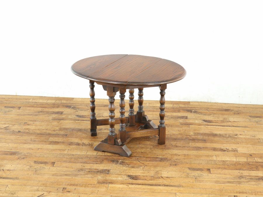 アンティーク　ミニゲートレッグテーブル 59576