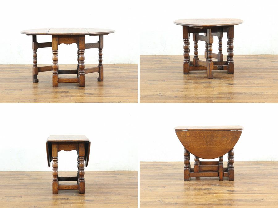 アンティーク ミニゲートレッグテーブル 59575