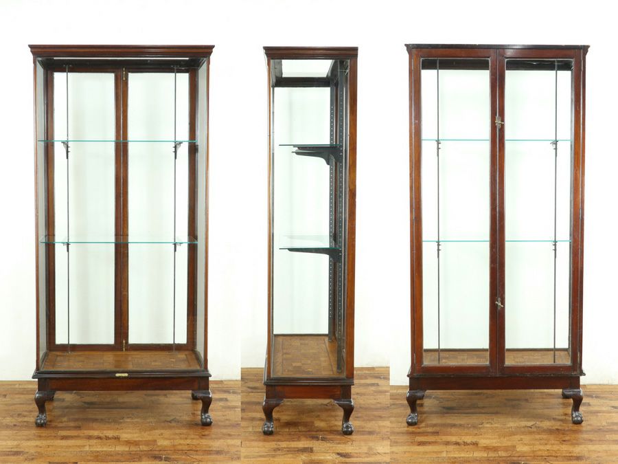 イギリスアンティーク家具 キュリオケース 70489