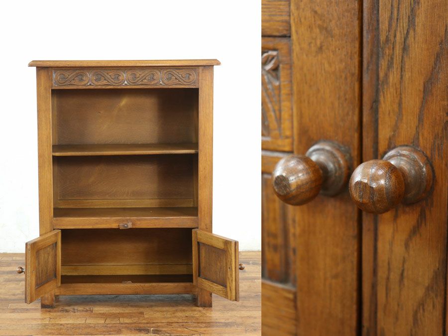 アンティーク家具オープンブックケース 59633