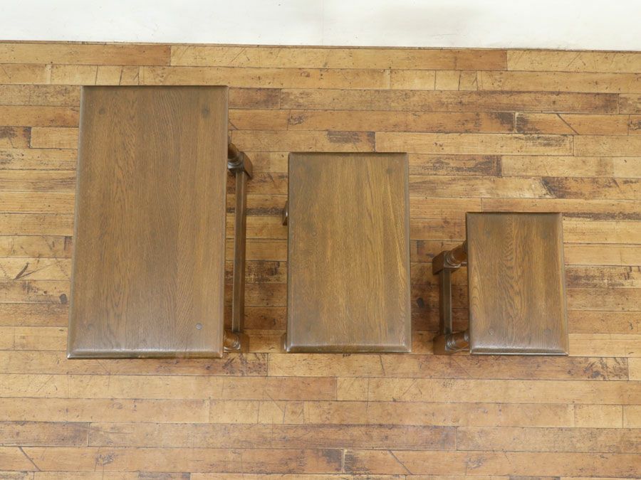 イギリスアンティーク家具ネストテーブル 59542