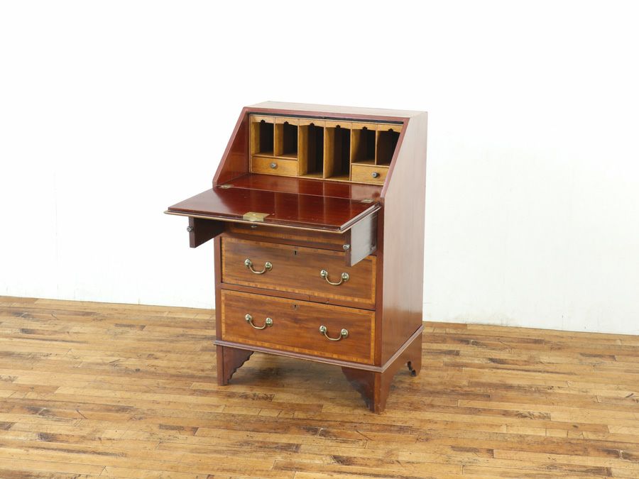 イギリスアンティーク家具ビューロー 59724