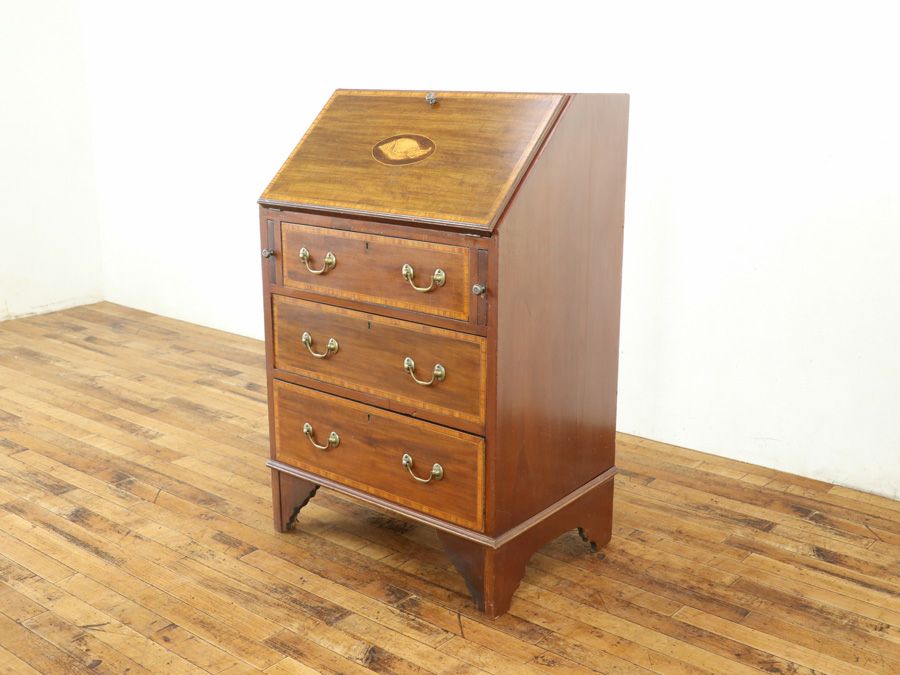 イギリスアンティーク家具ビューロー 59724