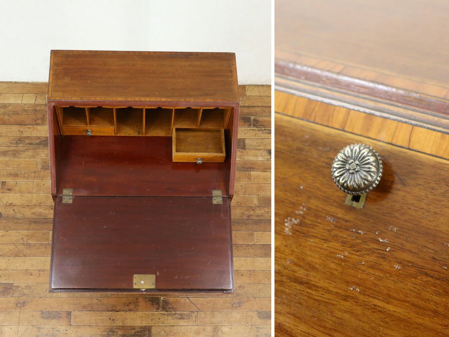 イギリスアンティーク家具ビューロー 59724