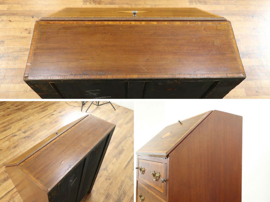 イギリスアンティーク家具ビューロー 59724