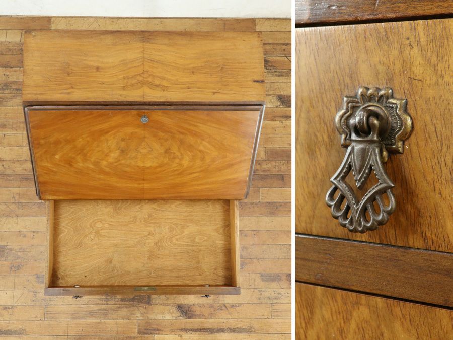 アンティーク家具ライティングビューロー 59562