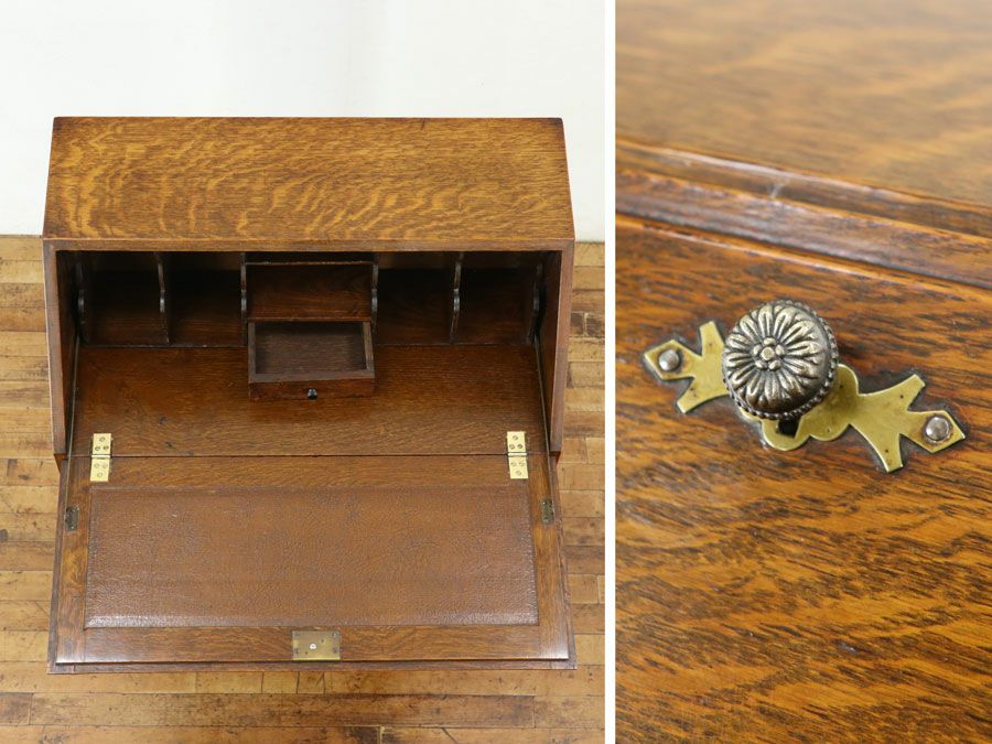 アンティーク家具ライティングビューロー 59596