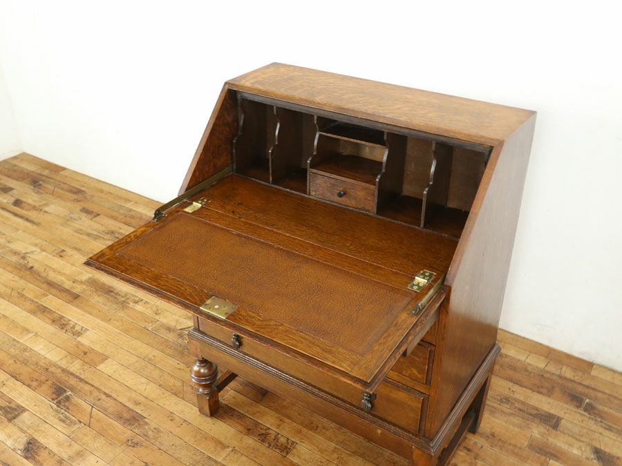 アンティーク家具ライティングビューロー 59596