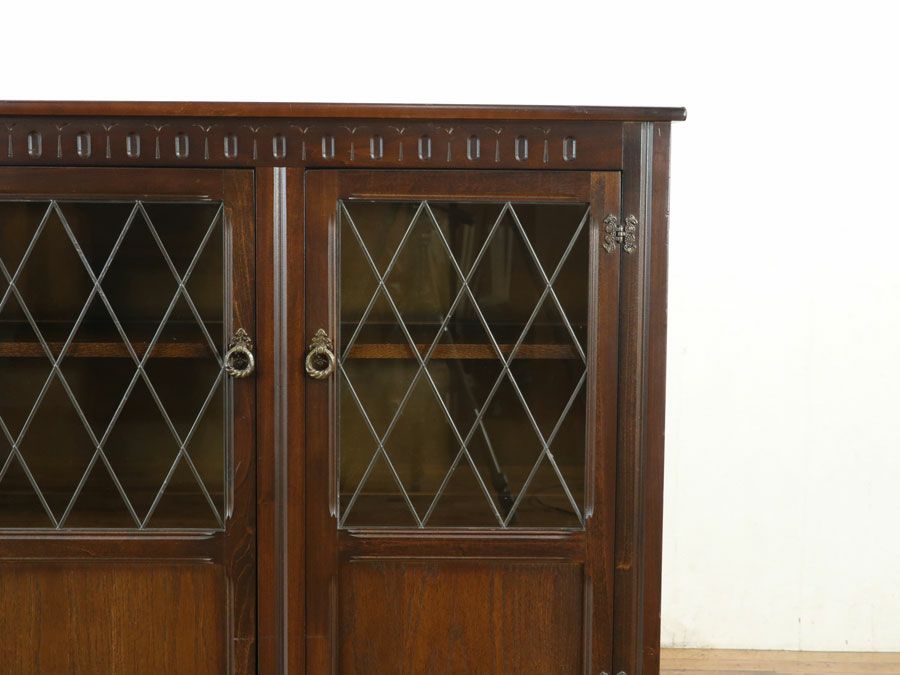 イギリスアンティーク家具ブックケース 59730