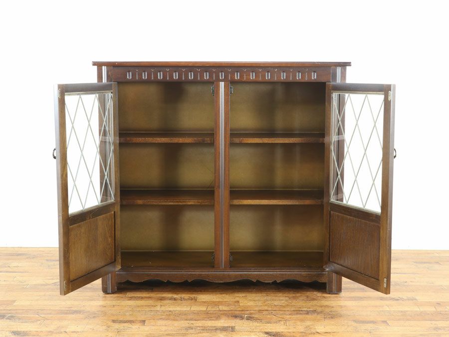 イギリスアンティーク家具ブックケース 59730