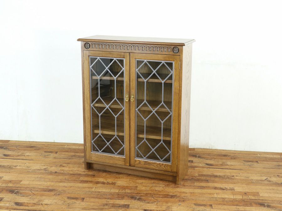 イギリスアンティーク家具ブックケース 59728