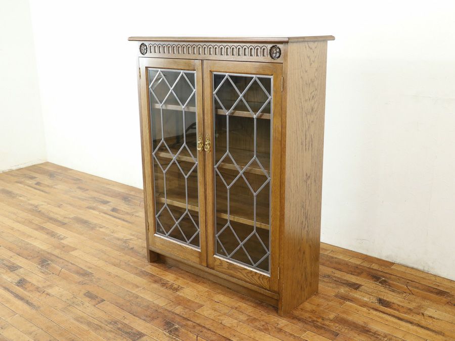 イギリスアンティーク家具ブックケース 59728