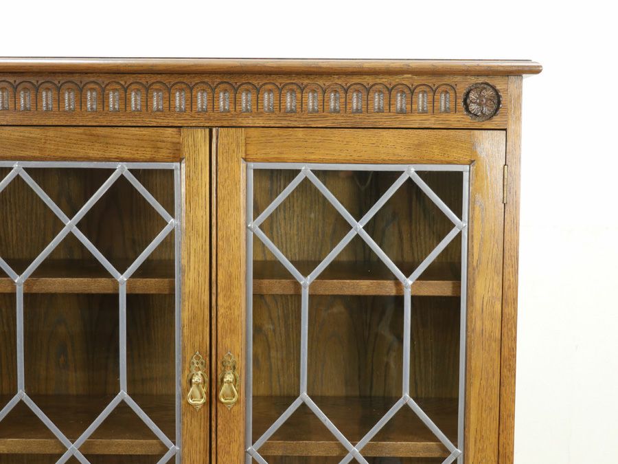 イギリスアンティーク家具ブックケース 59728