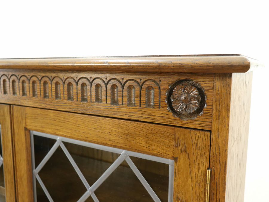 イギリスアンティーク家具ブックケース 59728