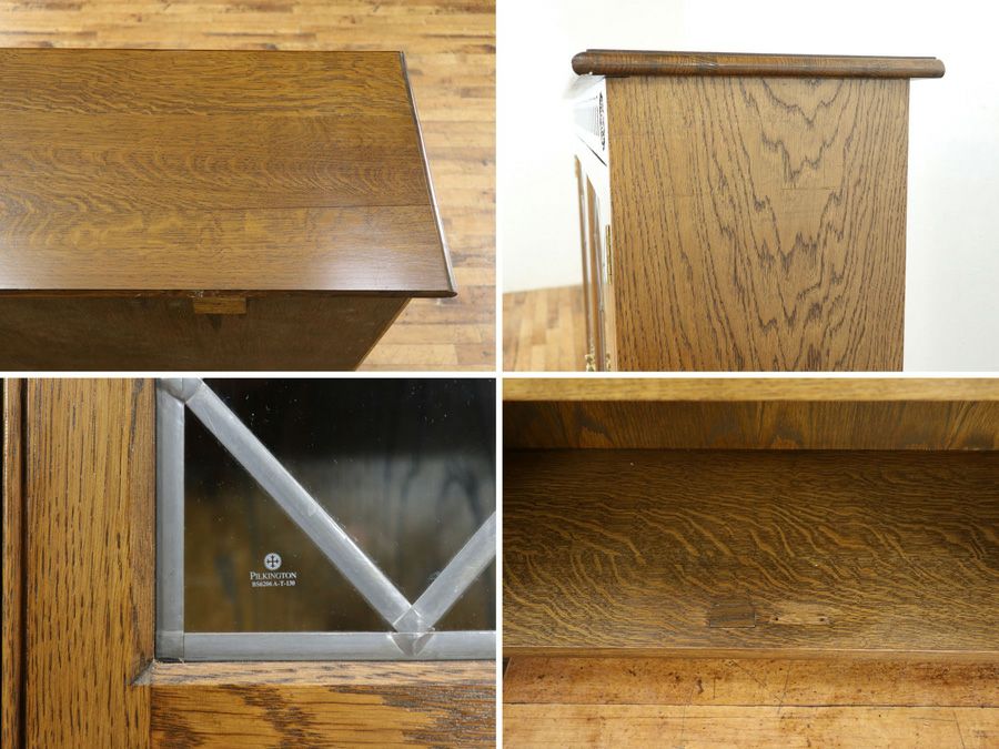 イギリスアンティーク家具ブックケース 59728