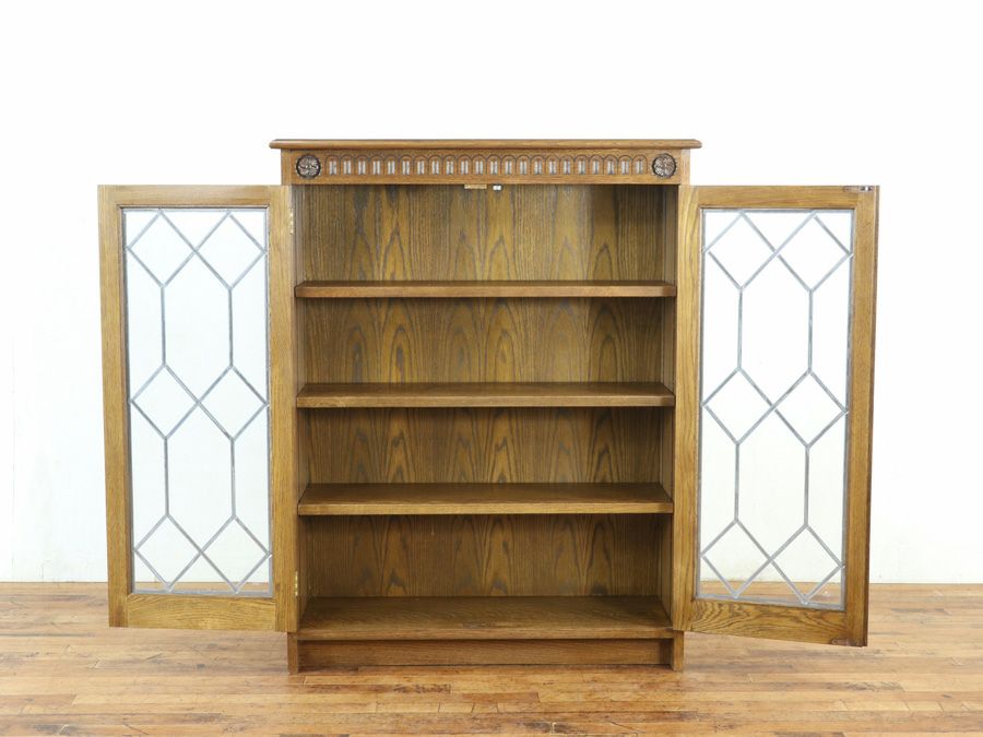 イギリスアンティーク家具ブックケース 59728