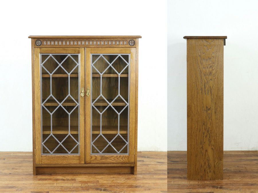 イギリスアンティーク家具ブックケース 59728