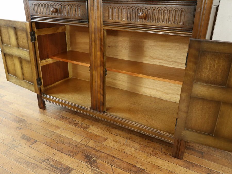 イギリスアンティーク家具カップボード 59732