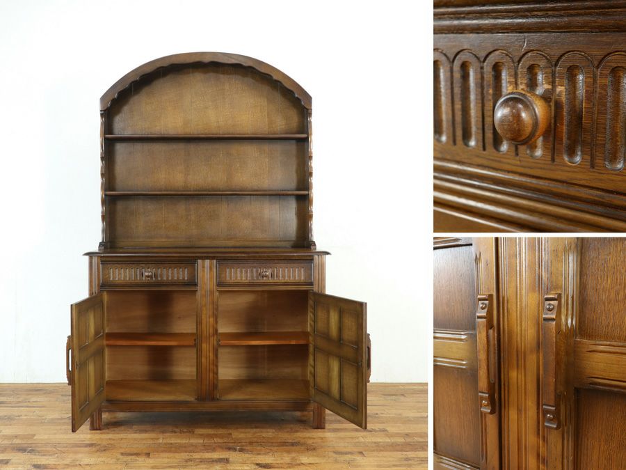 イギリスアンティーク家具カップボード 59732