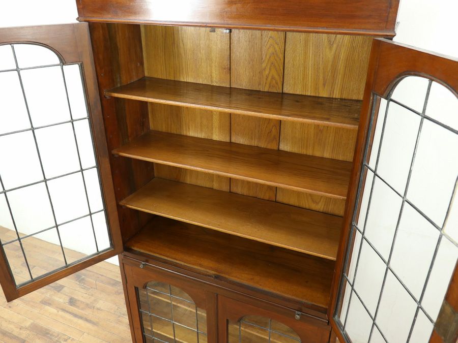 イギリスアンティーク家具ブックケース 59649