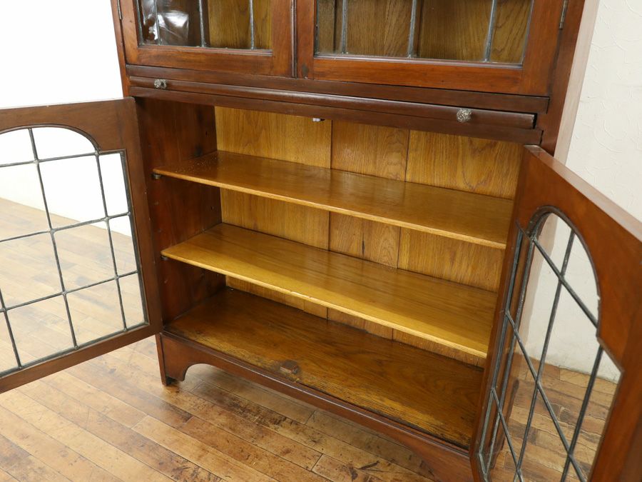 イギリスアンティーク家具ブックケース 59649