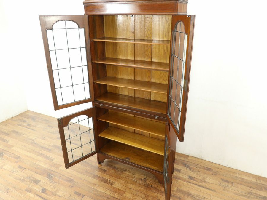 イギリスアンティーク家具ブックケース 59649