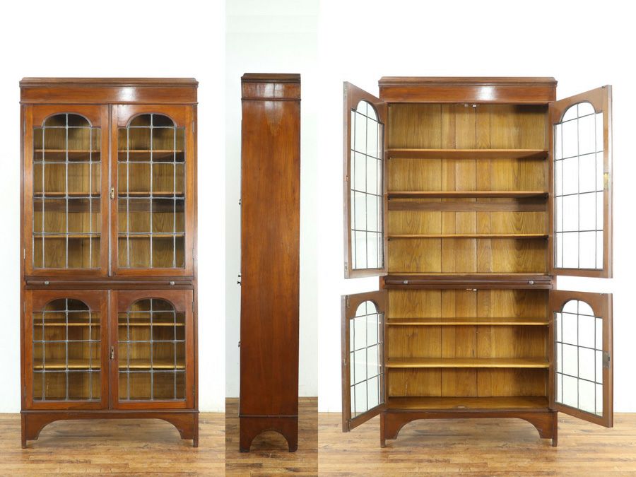 イギリスアンティーク家具ブックケース 59649