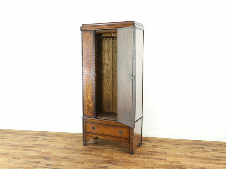 イギリスアンティーク家具ワードローブ 59670