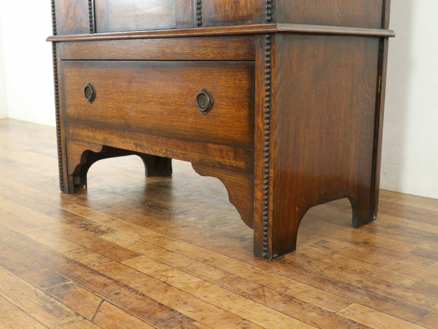 イギリスアンティーク家具ワードローブ 59670