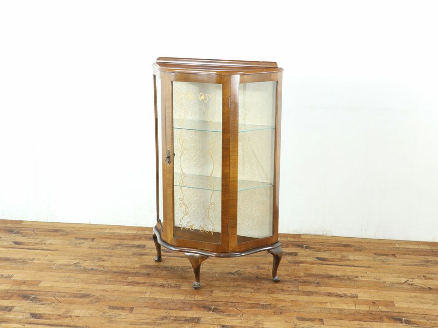 イギリスアンティーク家具ショーケース 59626