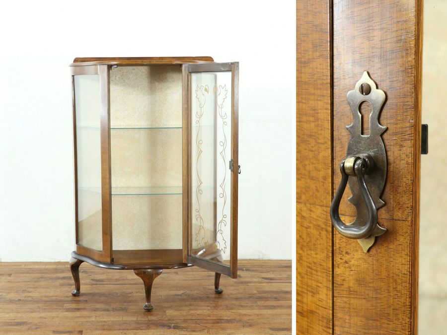 イギリスアンティーク家具ショーケース 59626