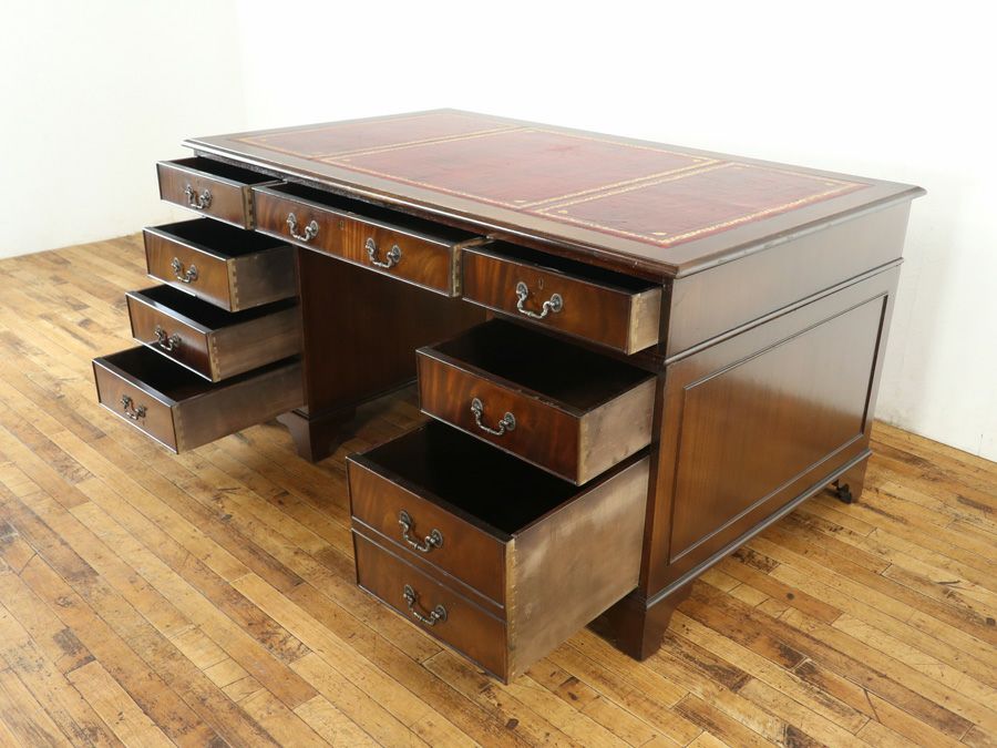 イギリスアンティーク家具デスク 59553