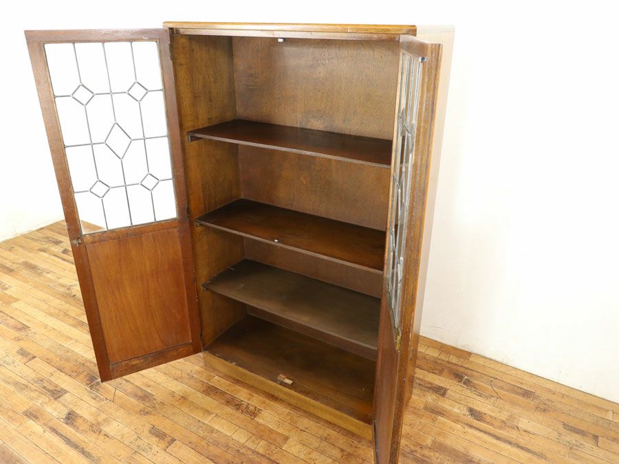 イギリスアンティーク家具ブックケース 59565