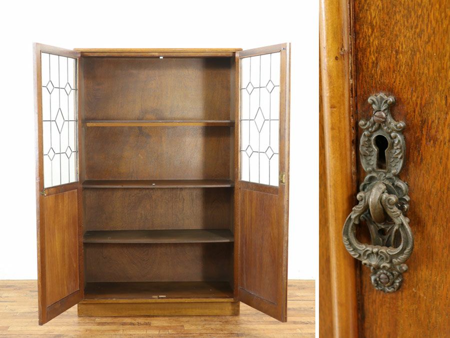 イギリスアンティーク家具ブックケース 59565