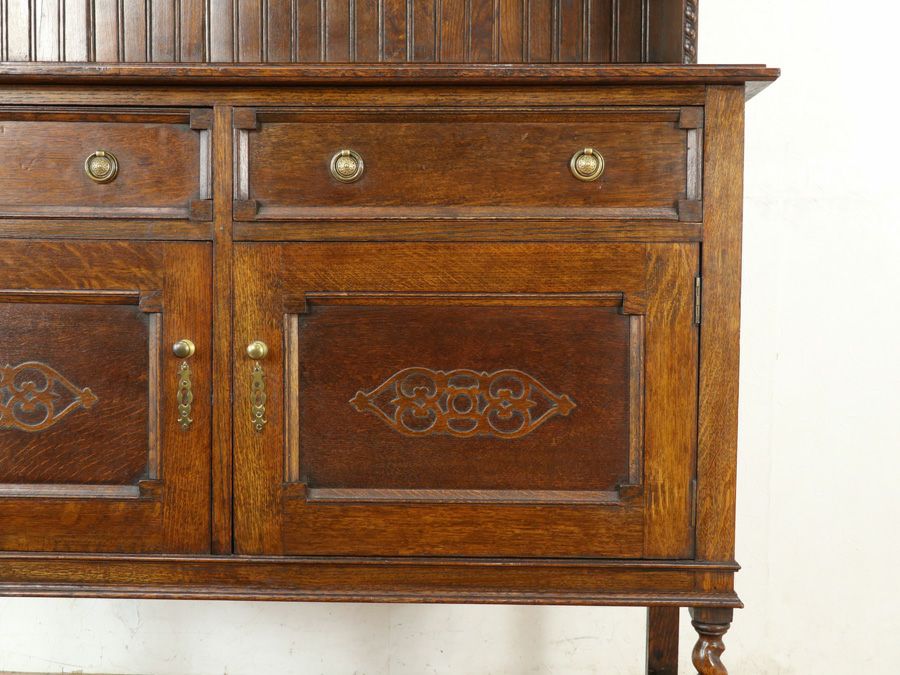 イギリスアンティーク家具カップボード 59714