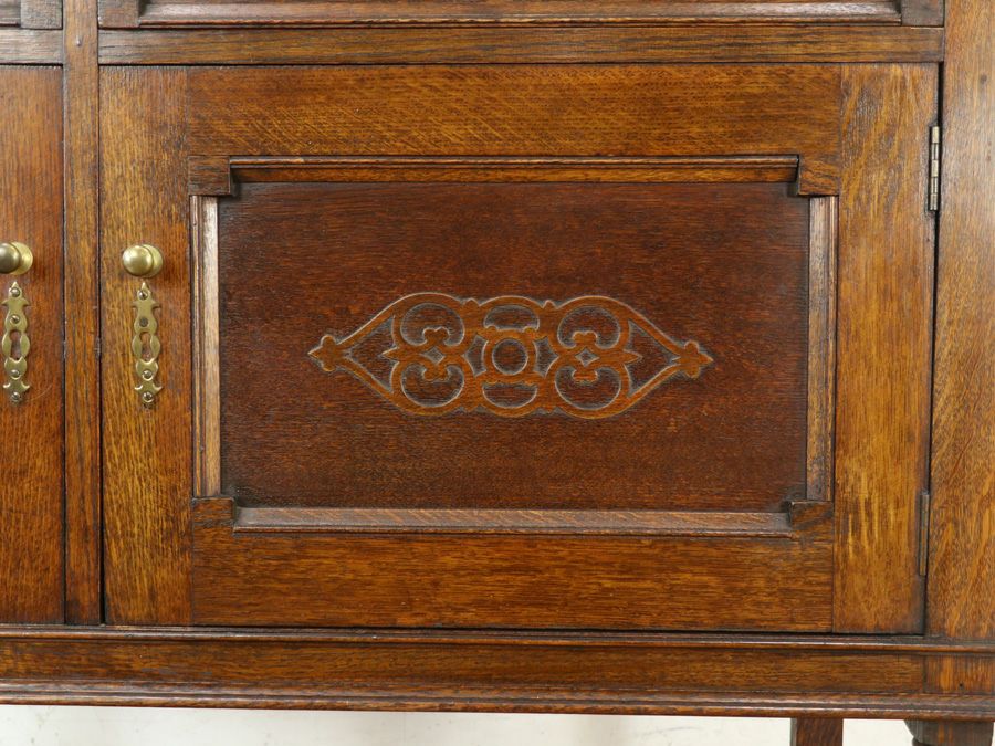 イギリスアンティーク家具カップボード 59714