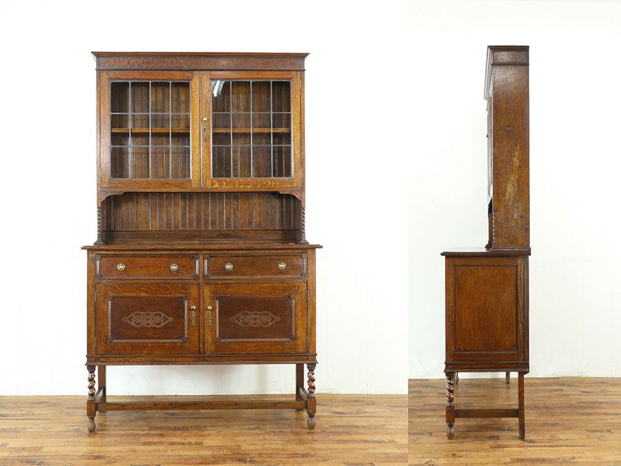 イギリスアンティーク家具カップボード 59714