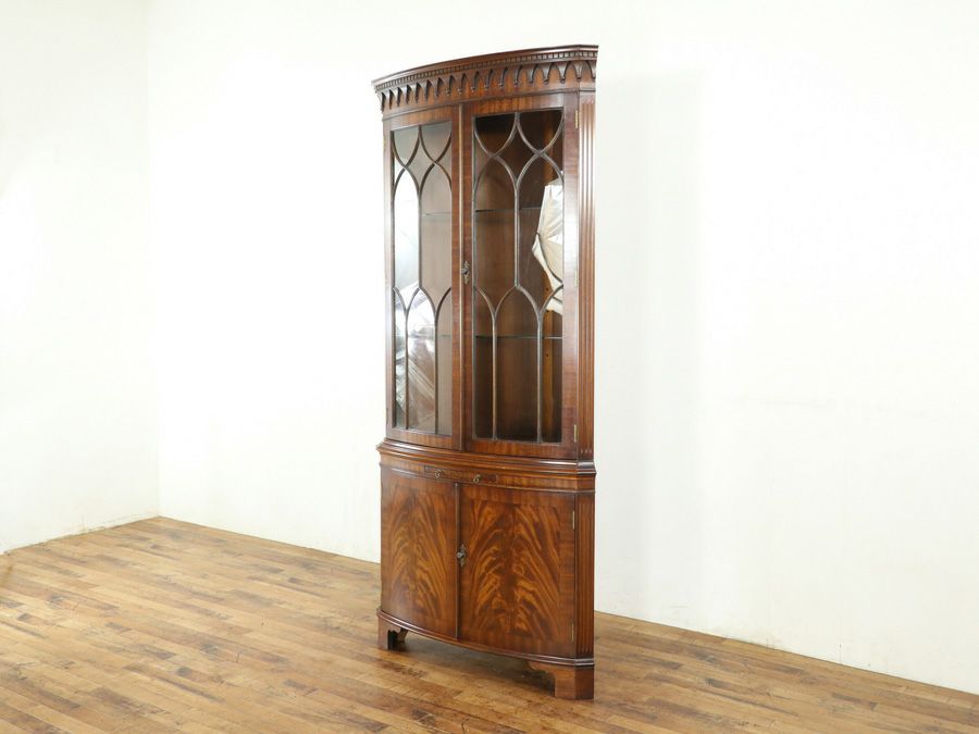 イギリス家具コーナーキャビネット 59554