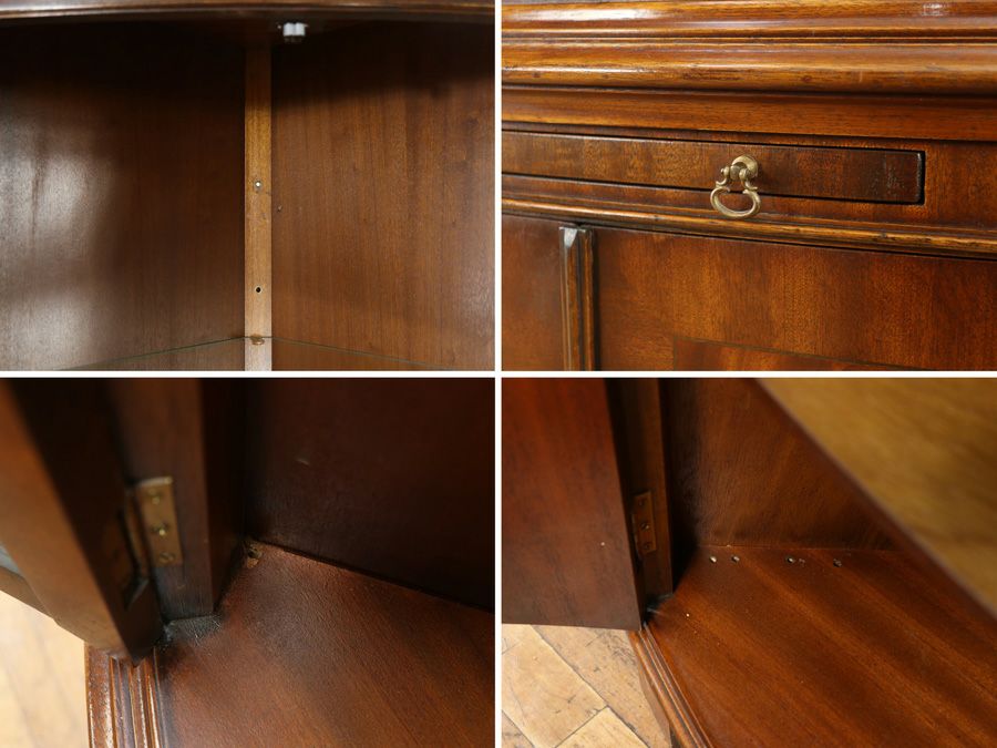 イギリス家具コーナーキャビネット 59554