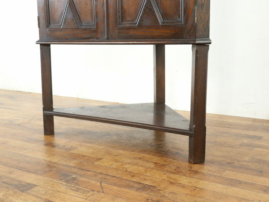 イギリス家具コーナーキャビネット 59736