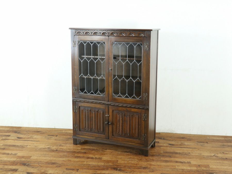 イギリスアンティーク家具ブックケース 59635