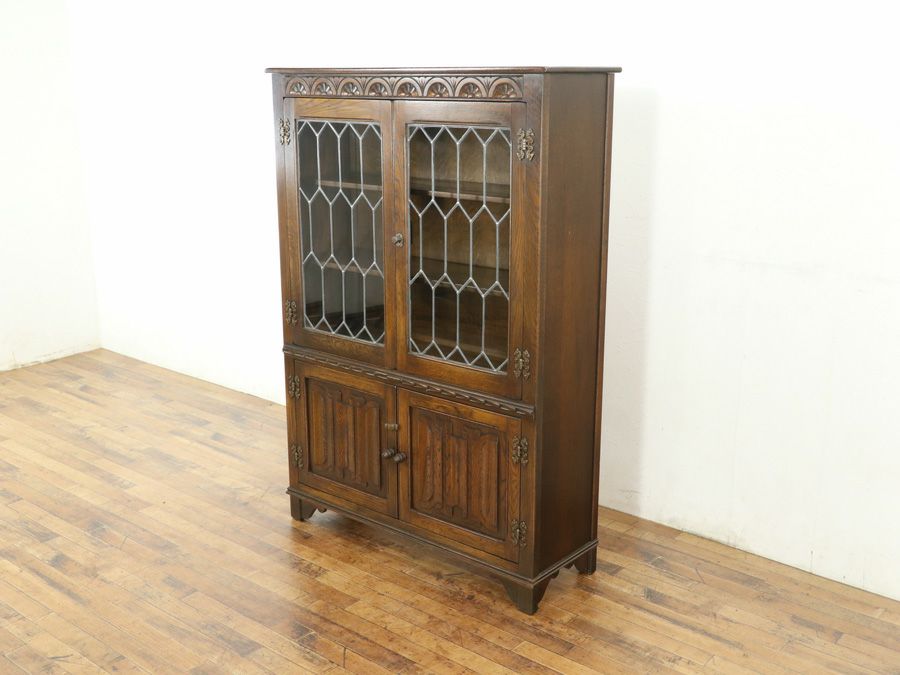 イギリスアンティーク家具ブックケース 59635