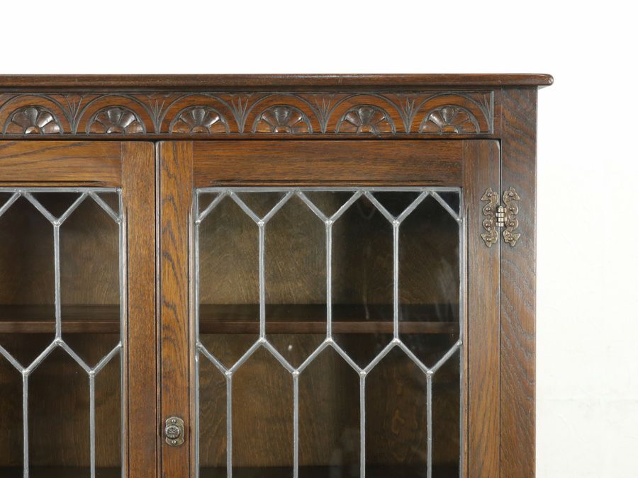 イギリスアンティーク家具ブックケース 59635