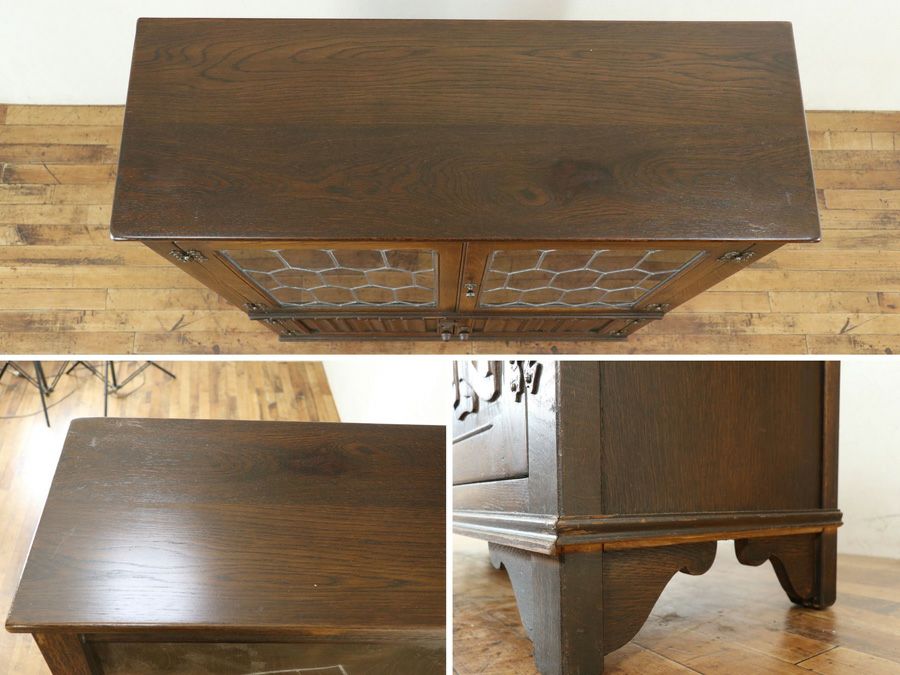 イギリスアンティーク家具ブックケース 59635